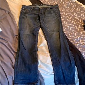 Express Stretch Skinny Jeans Size 12L